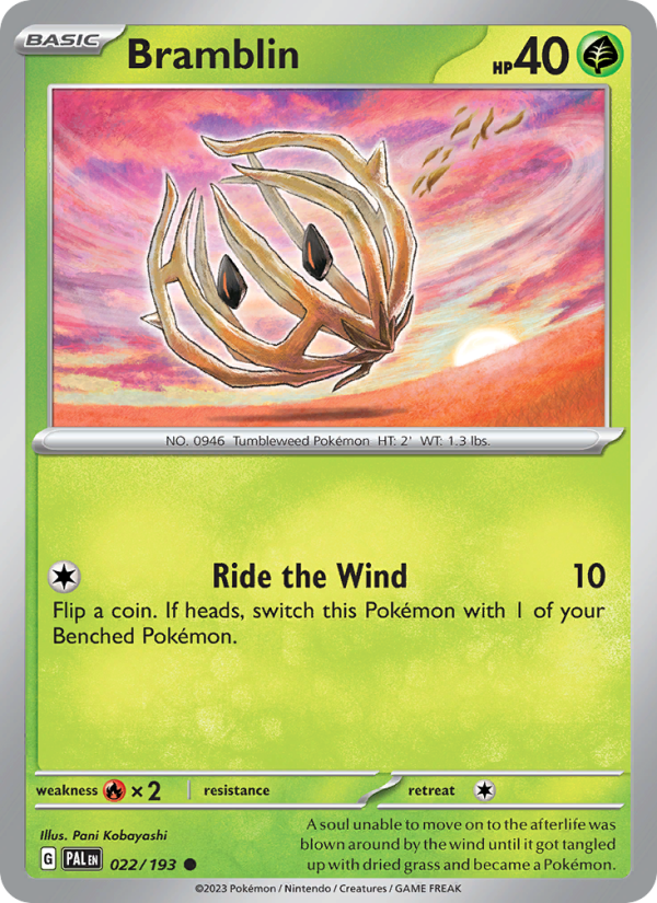 Bramblin - Pokémon TCG Card