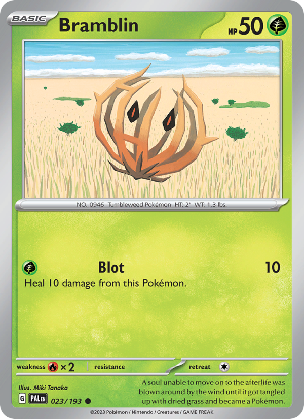 Bramblin - Pokémon TCG Card
