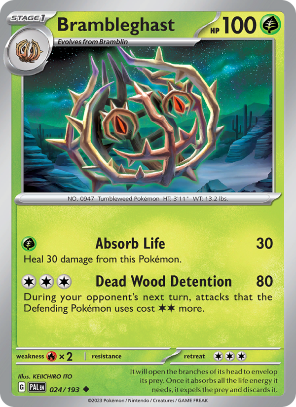 Brambleghast - Pokémon TCG Card