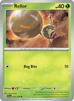 Rellor - pokemon TCG Card