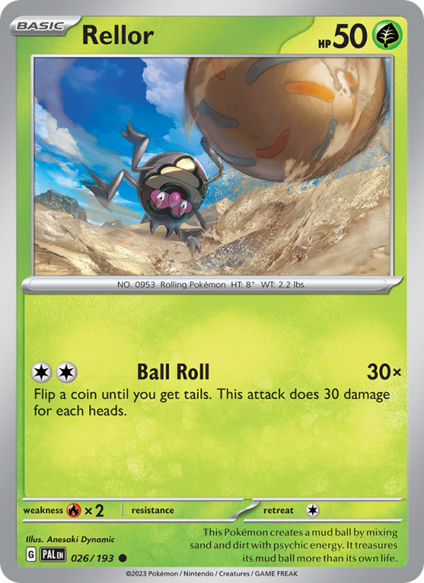 Rellor - Pokémon TCG Card