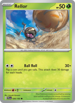 Rellor - pokemon TCG Card