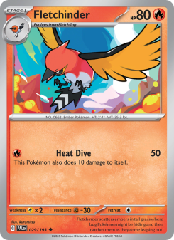 Fletchinder - pokemon TCG Card