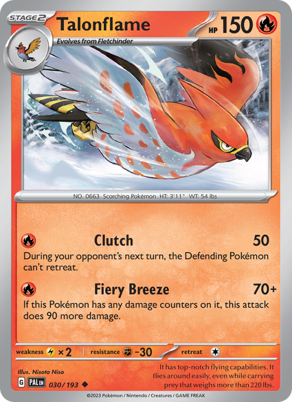 Talonflame - Pokémon TCG Card