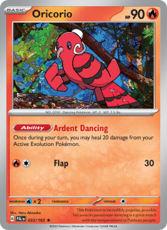 Oricorio - pokemon TCG Card