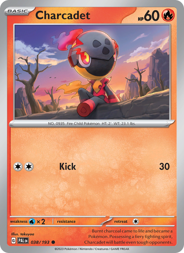 Charcadet - Pokémon TCG Card