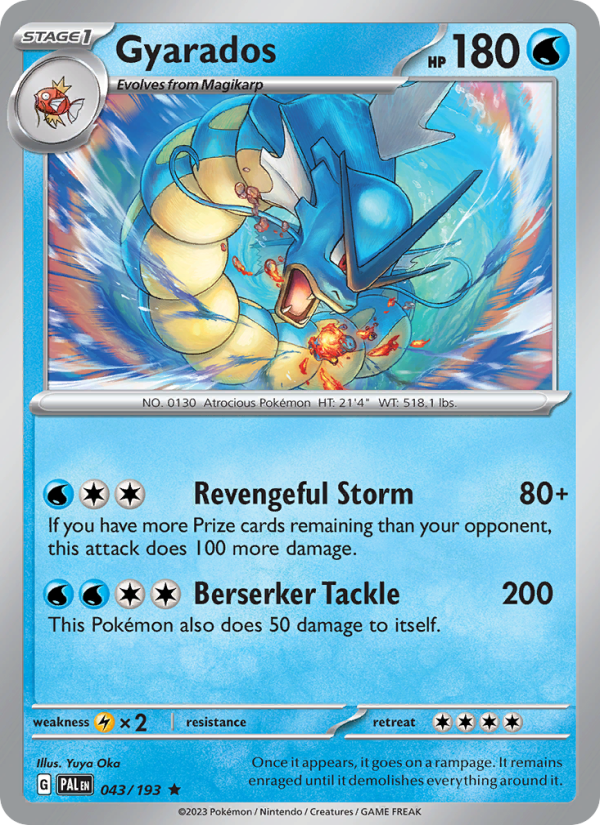 Gyarados - Pokémon TCG Card