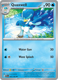 Quaxwell - pokemon TCG Card