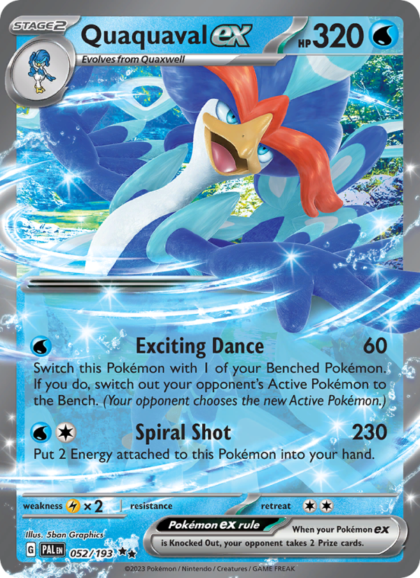 Quaquaval ex - Pokémon TCG Card