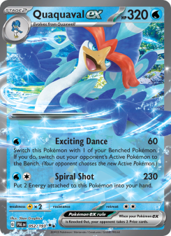 Quaquaval ex - pokemon TCG Card