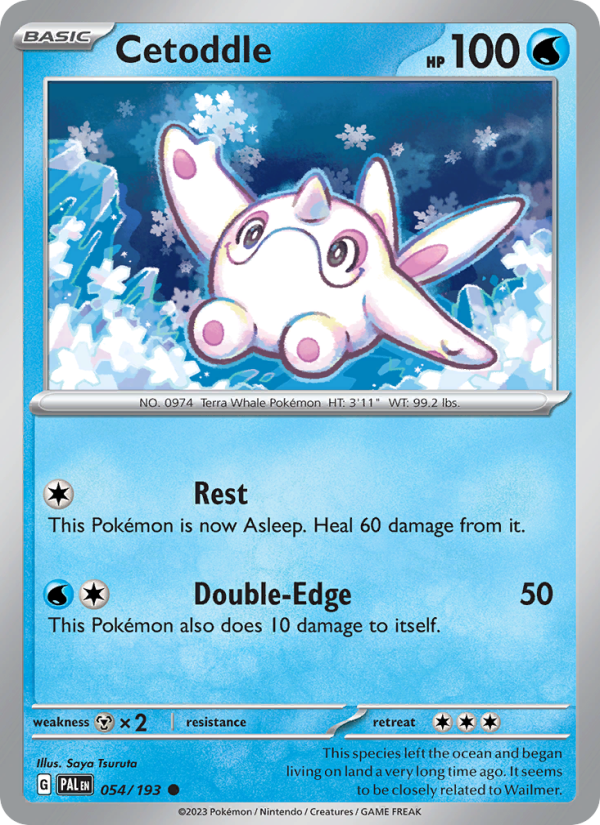Cetoddle - Pokémon TCG Card