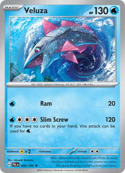 Veluza - pokemon TCG Card