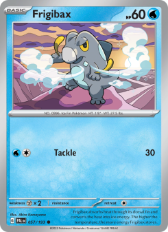 Frigibax - pokemon TCG Card