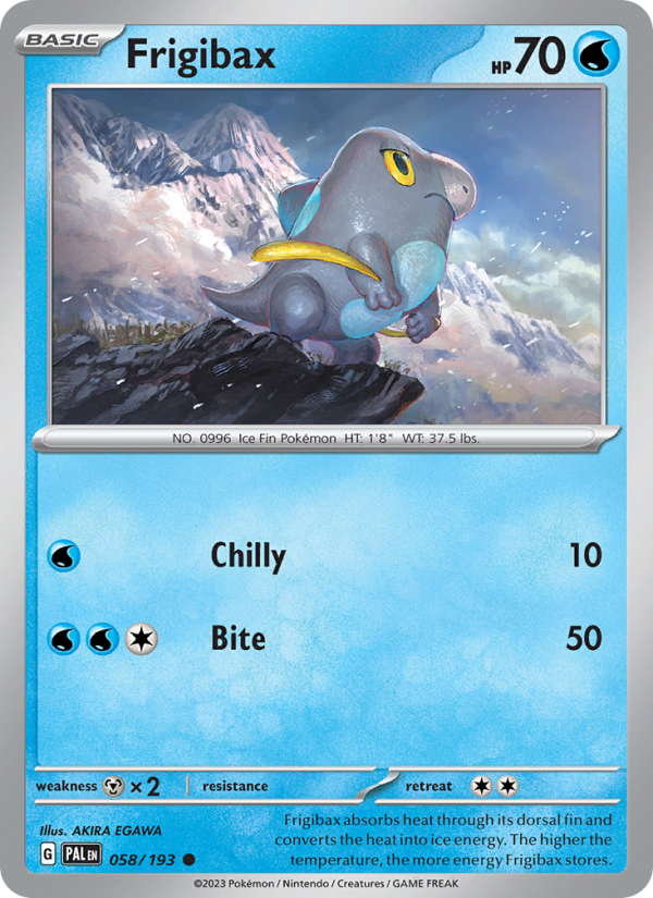 Frigibax - Pokémon TCG Card