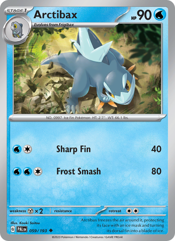 Arctibax - Pokémon TCG Card