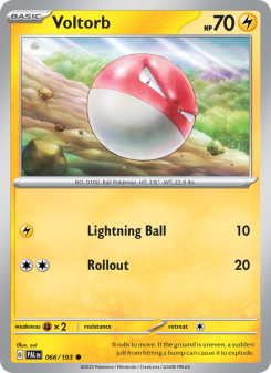 Voltorb - pokemon TCG Card