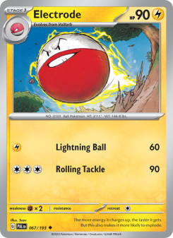 Electrode - pokemon TCG Card