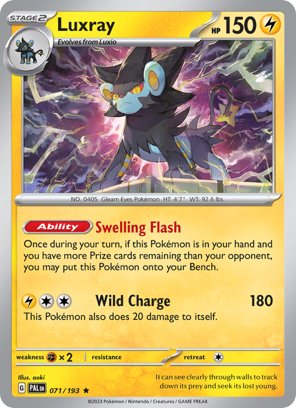 Luxray - Pokémon TCG Card
