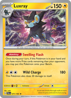 Luxray - pokemon TCG Card