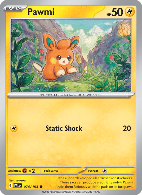 Pawmi - Pokémon TCG Card