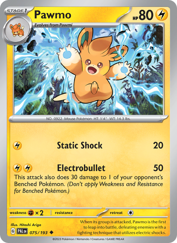 Pawmo - Pokémon TCG Card