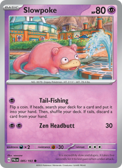 Slowpoke - pokemon TCG Card