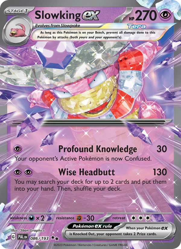Slowking ex - Pokémon TCG Card