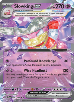 Slowking ex - pokemon TCG Card