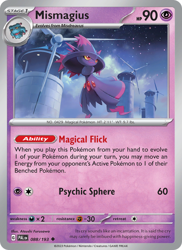 Mismagius - Pokémon TCG Card