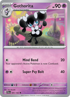 Gothorita - pokemon TCG Card