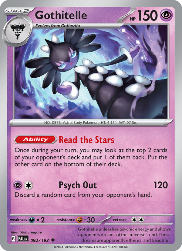 Gothitelle - Pokémon TCG Card
