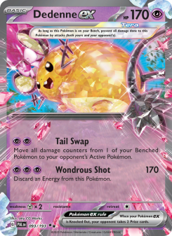 Dedenne ex - pokemon TCG Card