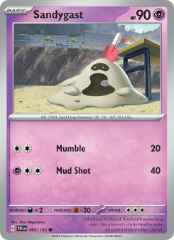 Sandygast - pokemon TCG Card
