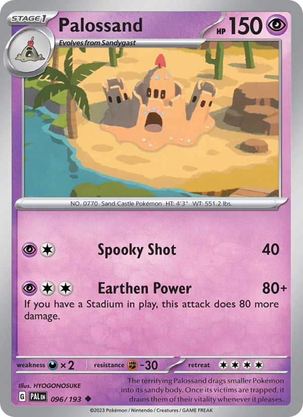 Palossand - Pokémon TCG Card