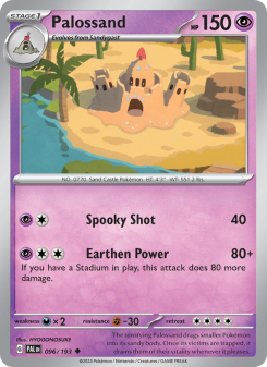 Palossand - pokemon TCG Card