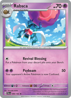 Rabsca - pokemon TCG Card