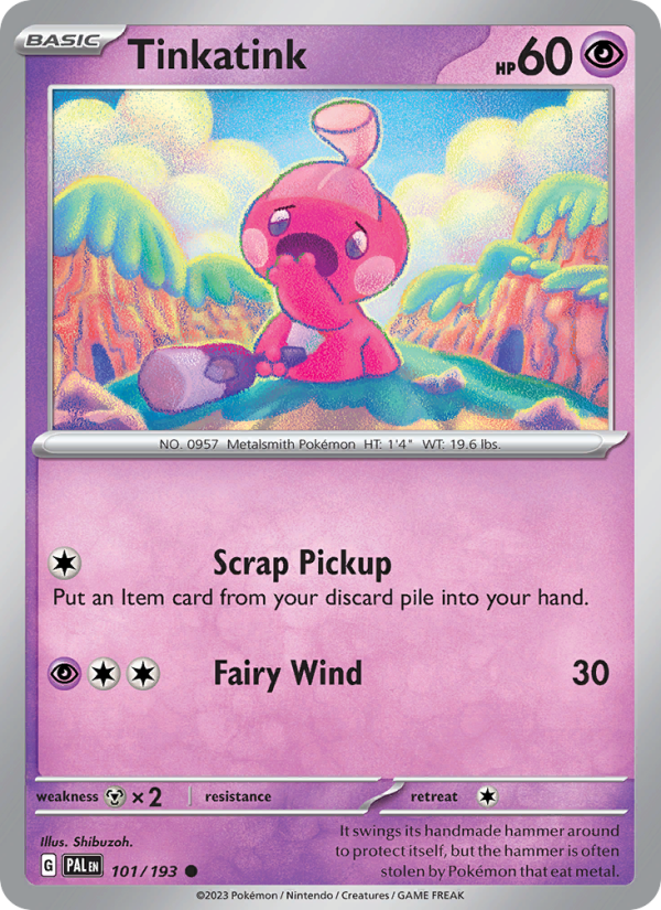 Tinkatink - Pokémon TCG Card