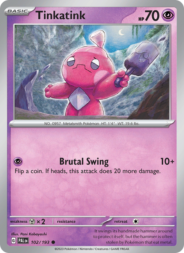 Tinkatink - Pokémon TCG Card