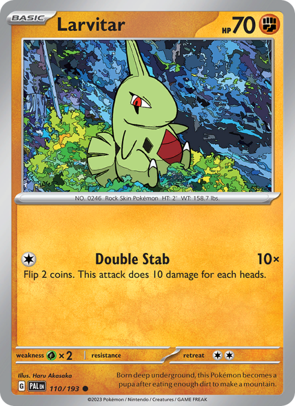 Larvitar - Pokémon TCG Card