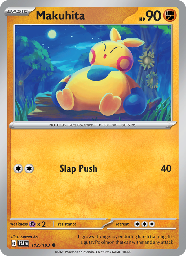 Makuhita - Pokémon TCG Card