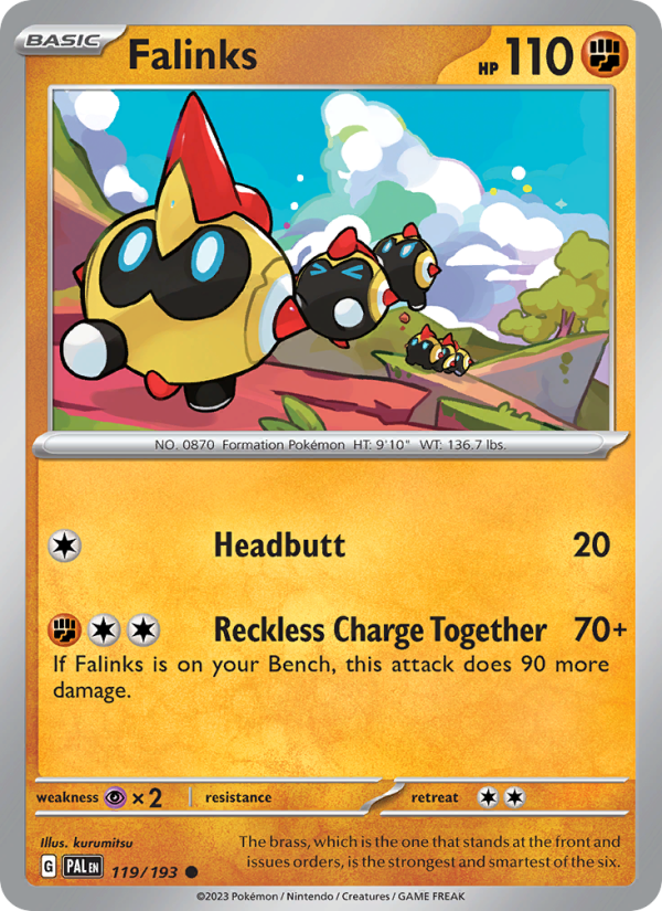 Falinks - Pokémon TCG Card