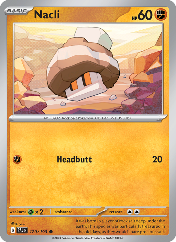 Nacli - Pokémon TCG Card
