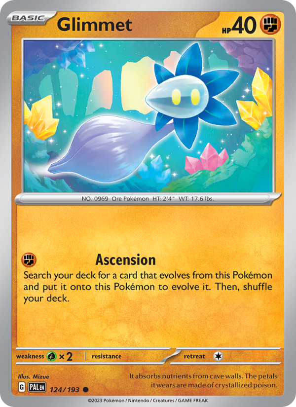 Glimmet - Pokémon TCG Card