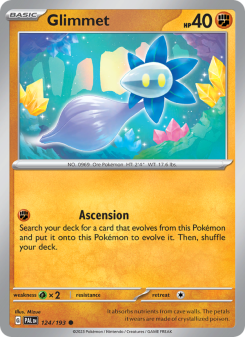 Glimmet - pokemon TCG Card