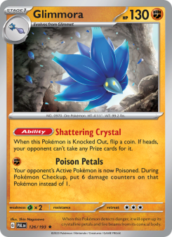 Glimmora - pokemon TCG Card