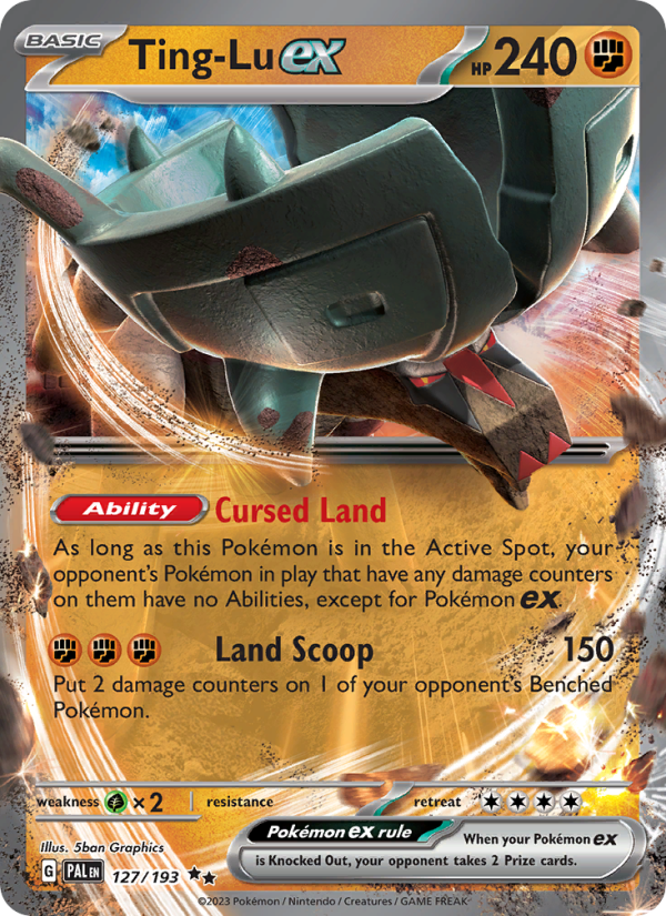 Ting-Lu ex - Pokémon TCG Card