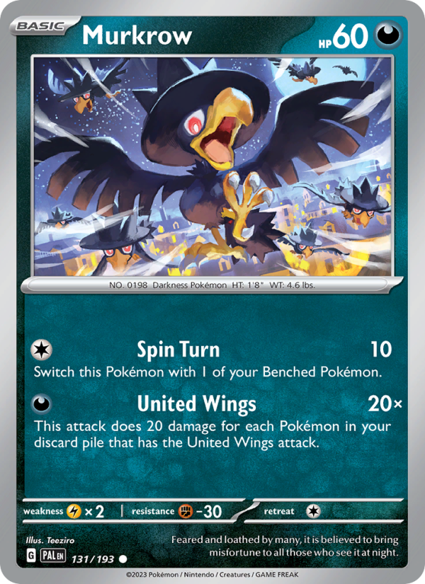 Murkrow - Pokémon TCG Card