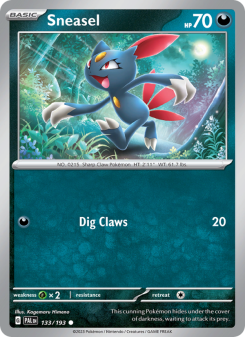 Sneasel - pokemon TCG Card
