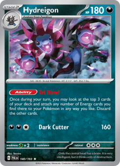 Hydreigon - pokemon TCG Card