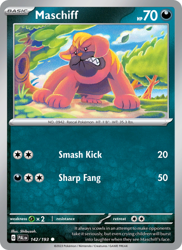 Maschiff - Pokémon TCG Card